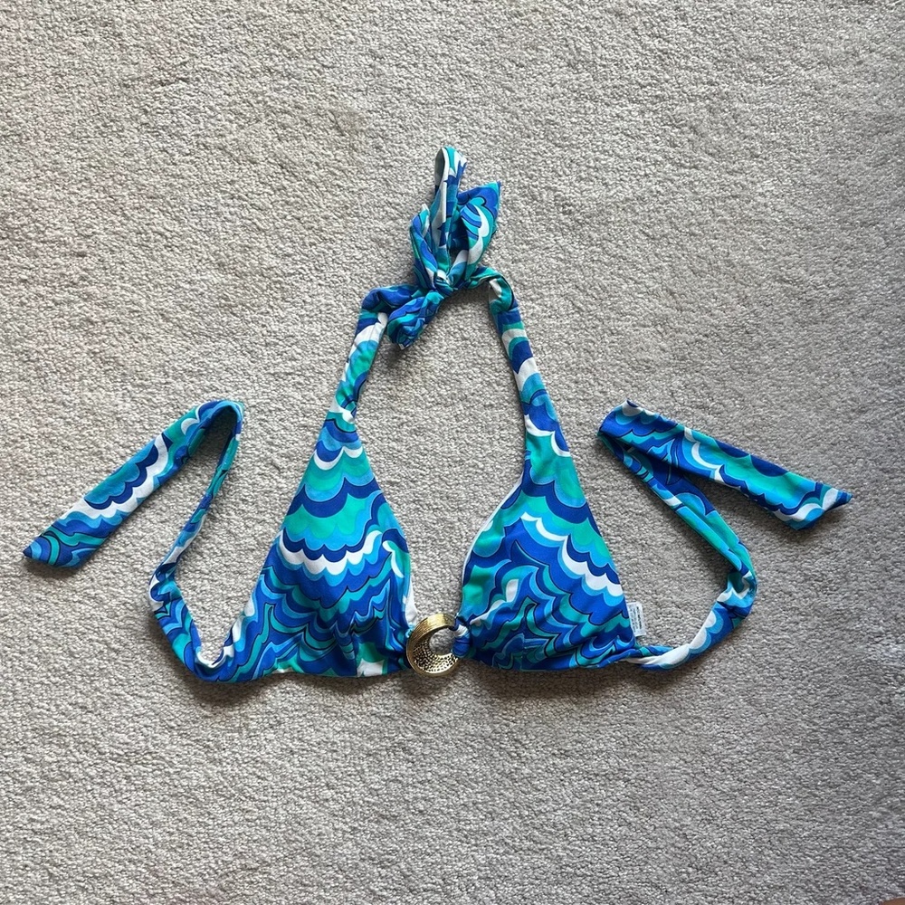Trina Turk Swim Bathing Suit Bikini Top Size 4